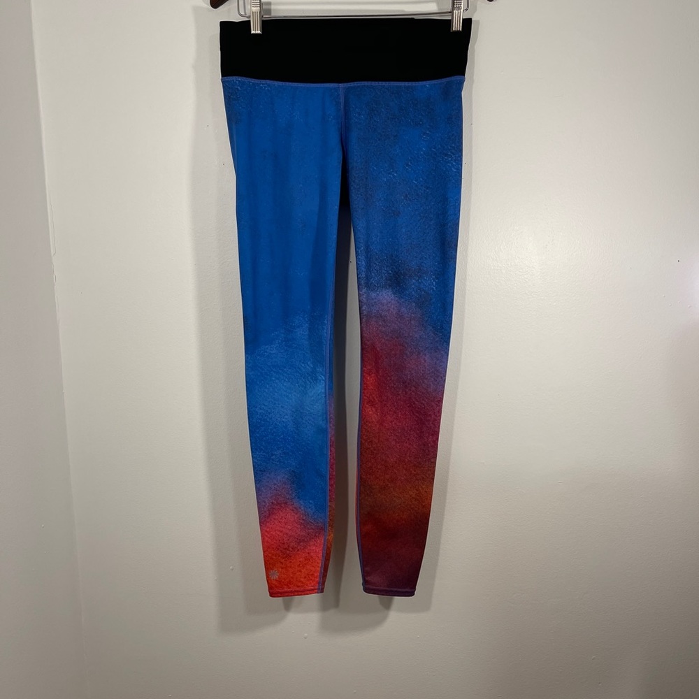 Athleta Activewear Leggings RN # 54023 Size Medium